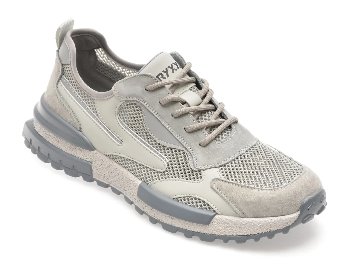 Pantofi Sport GRYXX Gri, 95386, Din Material Textil