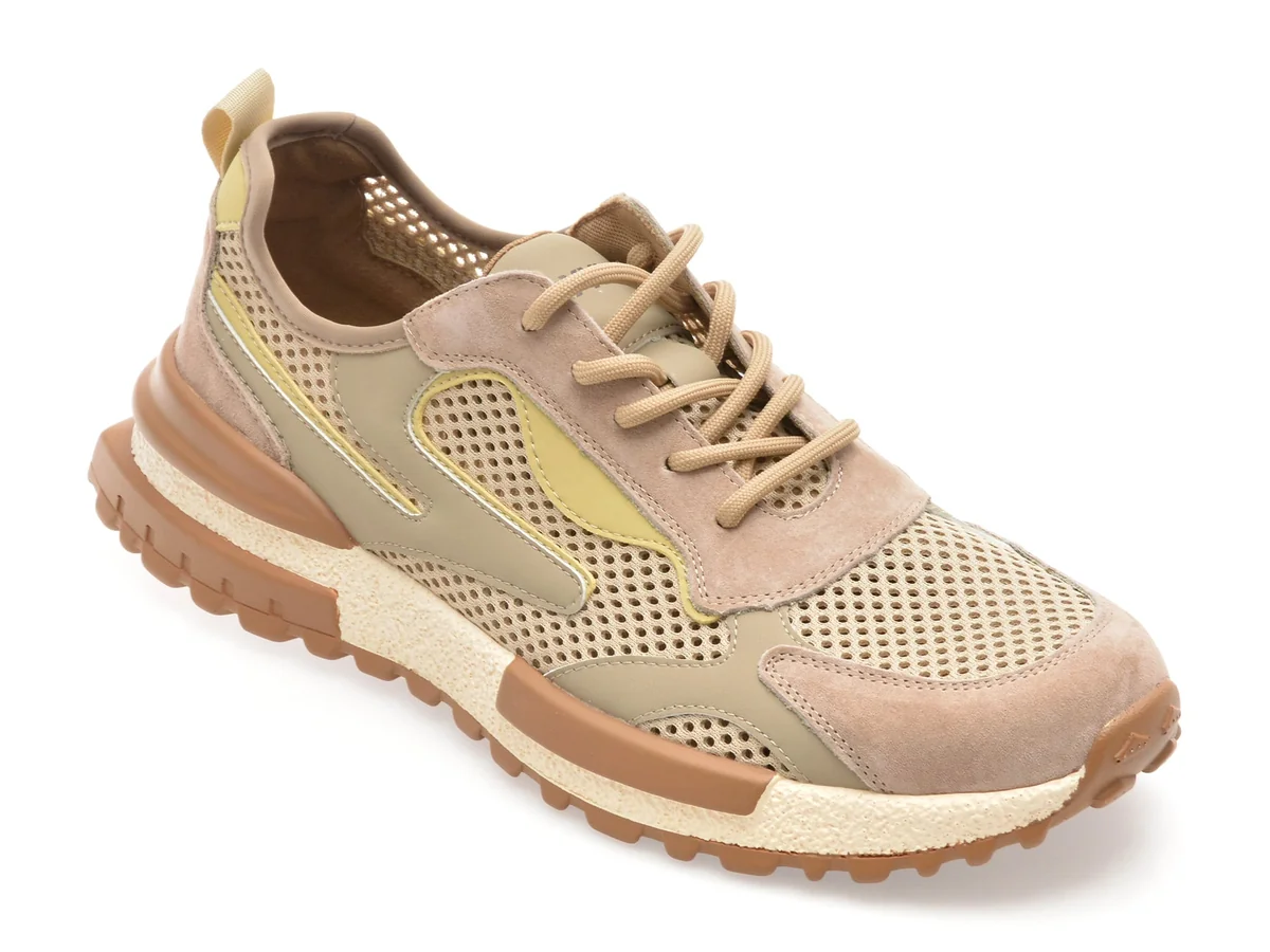 Pantofi Sport Gryxx Bej, 95386, Din Material Textil