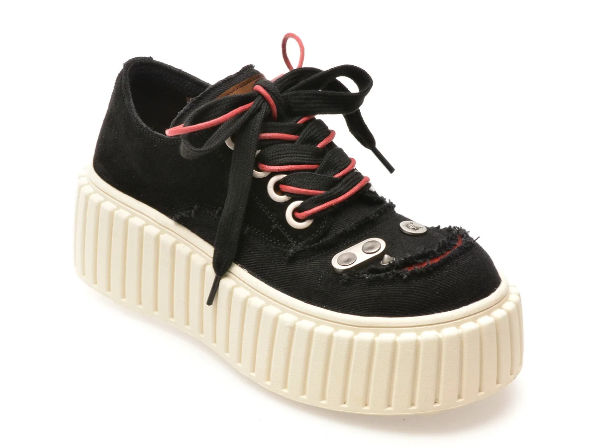 Pantofi Sport GRYXX Negri, 240013, Din Material Textil