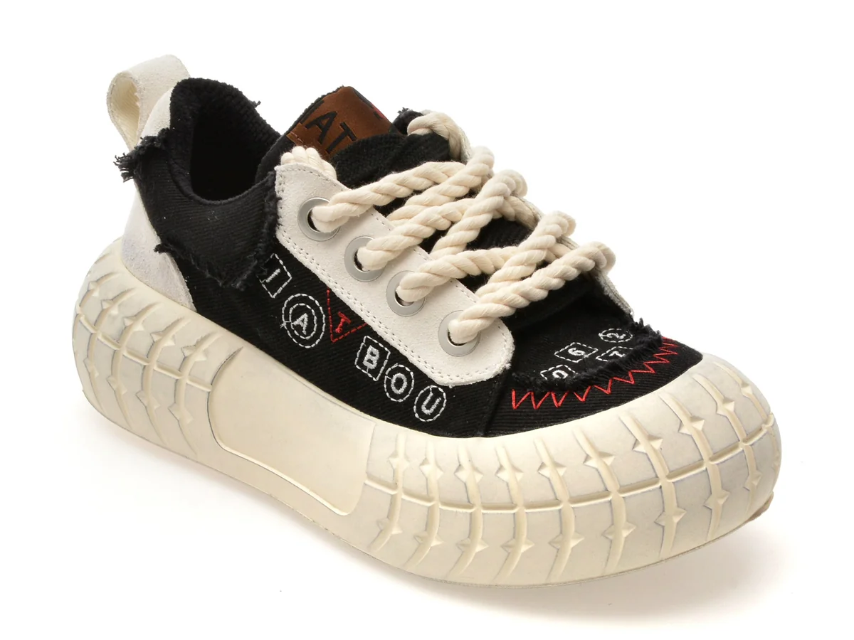 Pantofi Sport GRYXX Negri, 240007, Din Material Textil