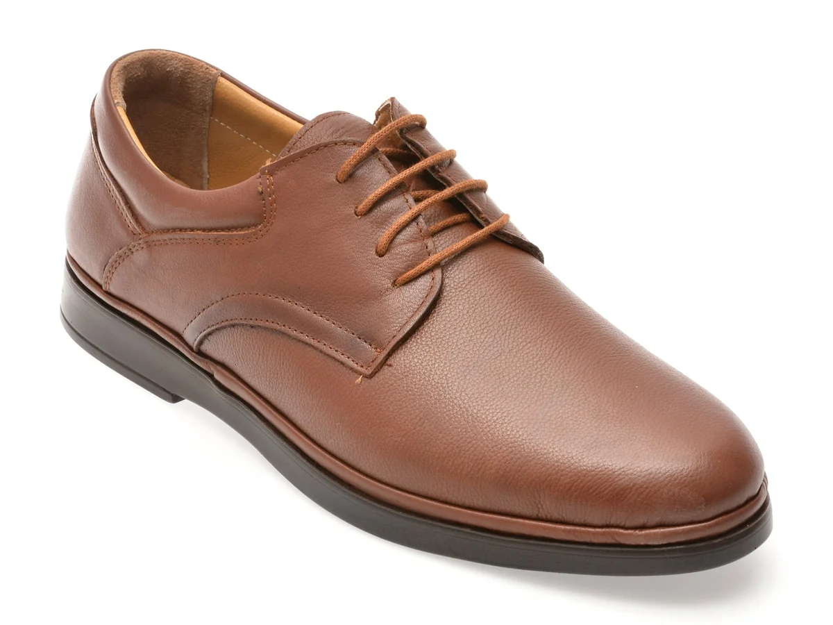 Pantofi Eleganti Bite The Bullet Maro, SH303, Din Piele Naturala