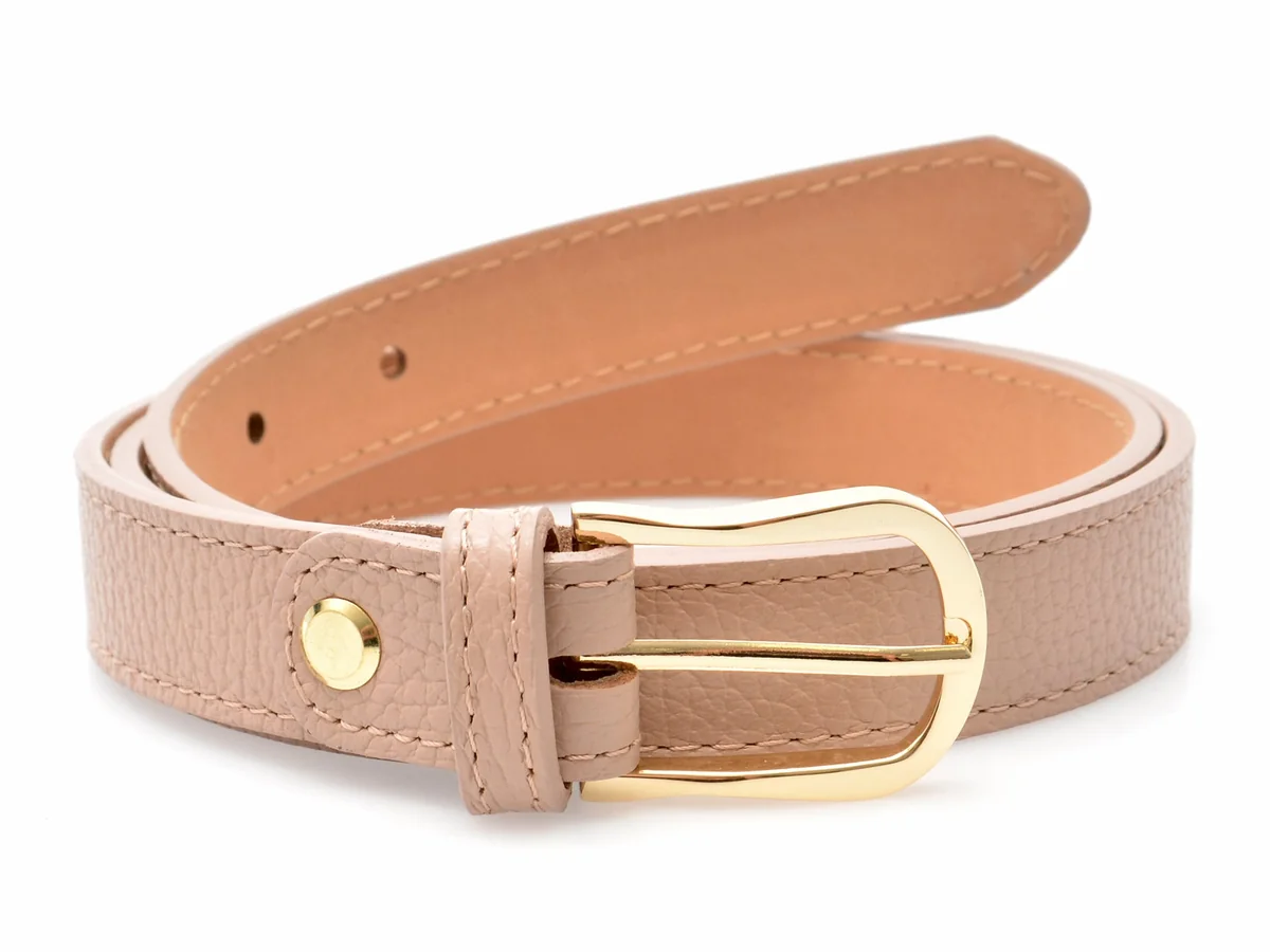 Curea Epica Roz, F33, Din Piele Naturala