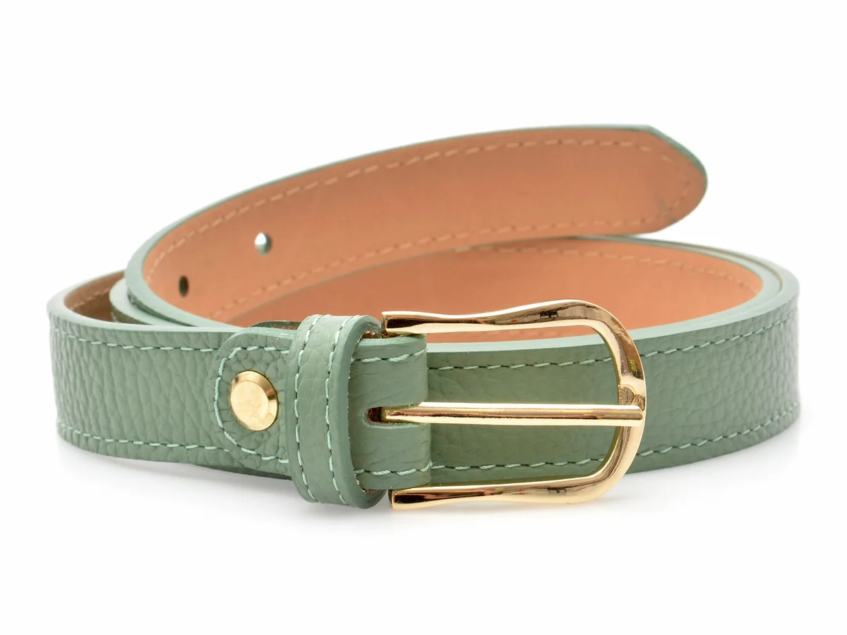 Curea Epica Verde, F33, Din Piele Naturala