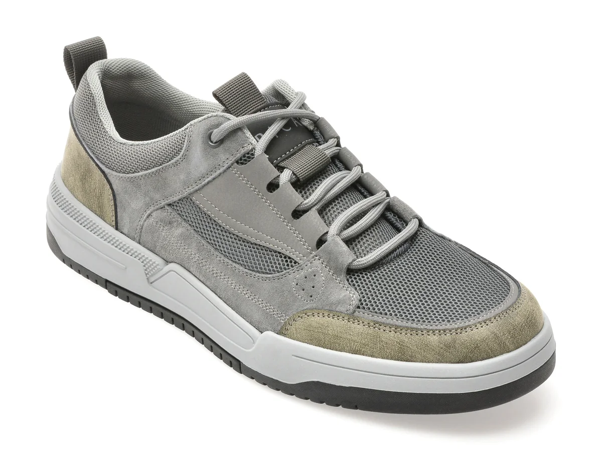 Pantofi Sport Epica Gri, 37501, Din Material Textil