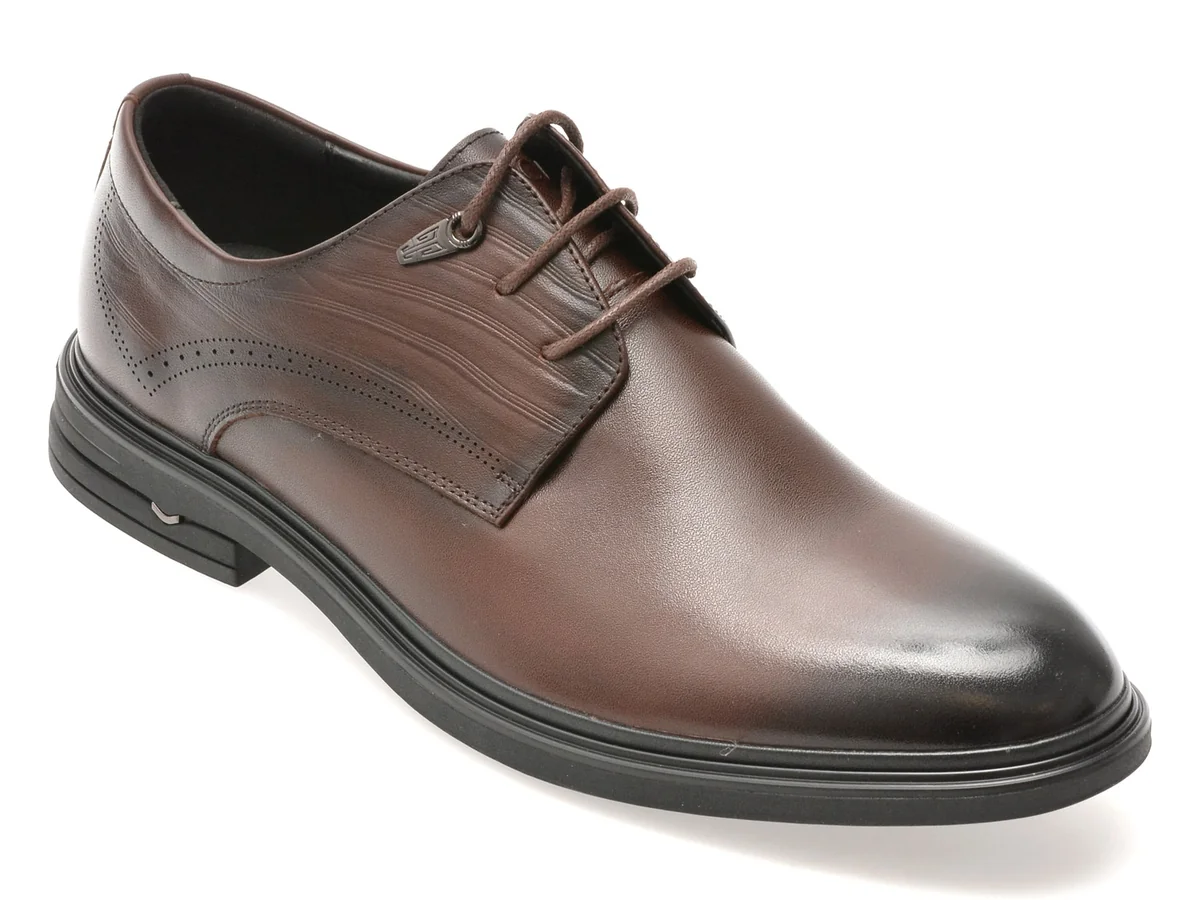 Pantofi Eleganți Epica Maro, 37321, Din Piele Naturală