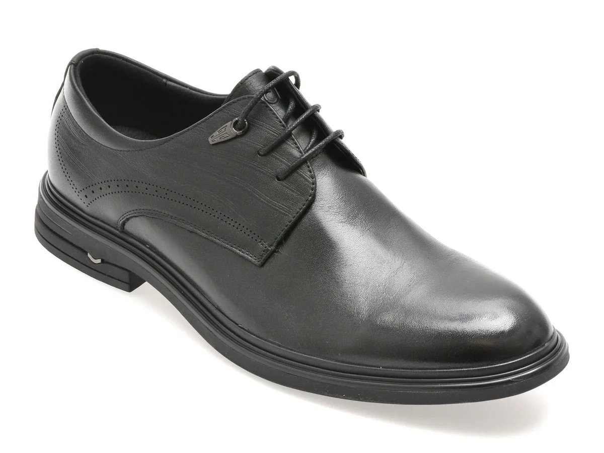 Pantofi Eleganti EPICA Negri, 37321, Din Piele Naturala