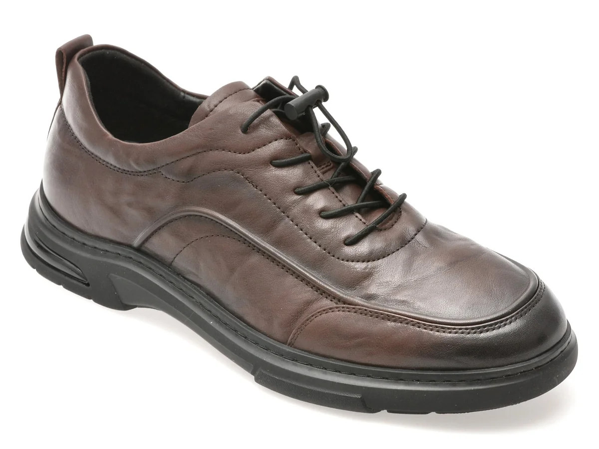 Pantofi Otter Maro, 37361, Din Piele Naturala