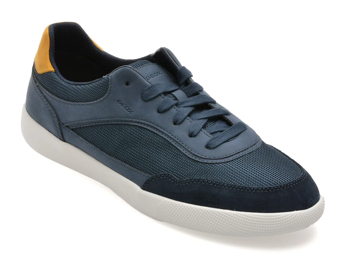 Pantofi Sport Geox Bleumarin, U5570A, Din Material Textil