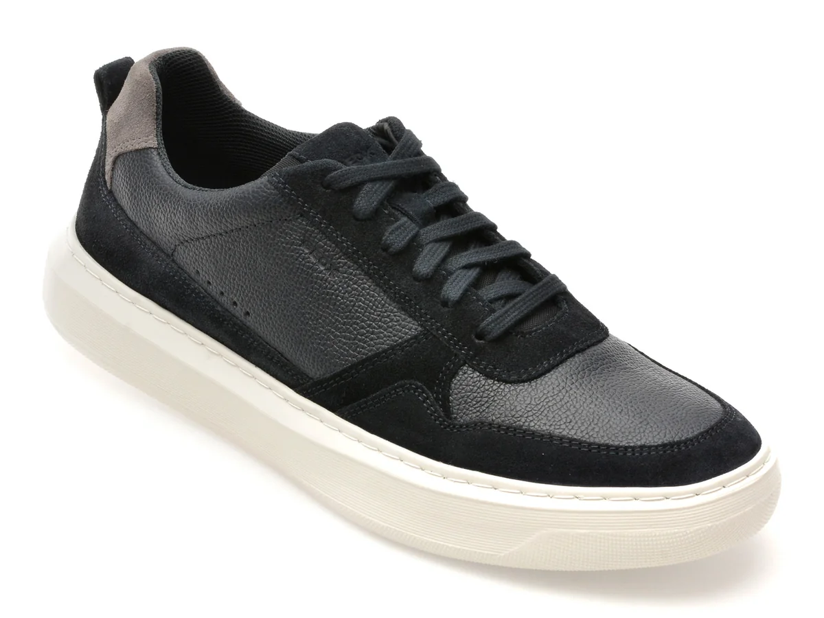 Pantofi Sport Geox Bleumarin, U465WA, Din Piele Naturala