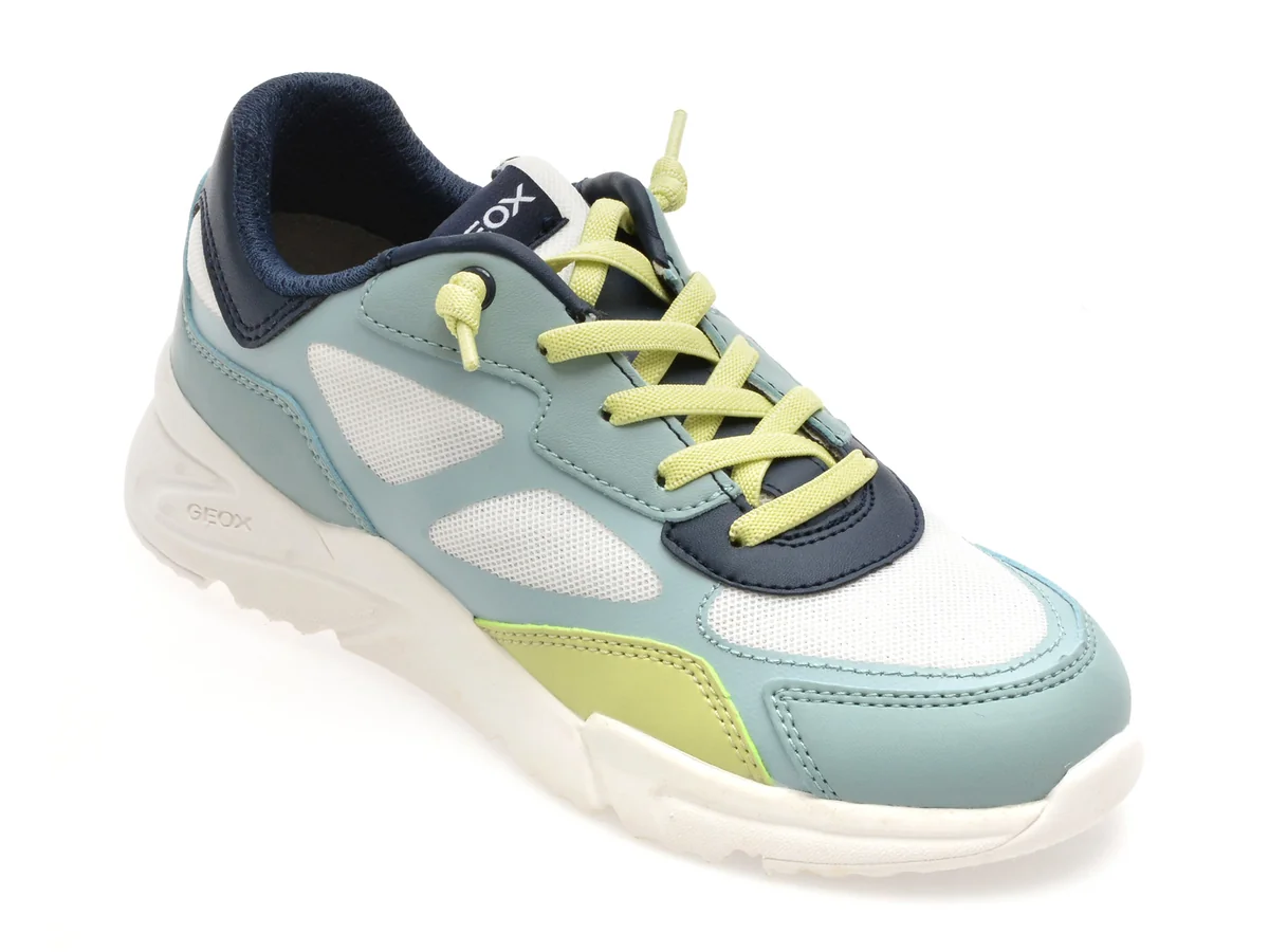Pantofi Sport Geox Verzi, J55MQE, Din Material Textil