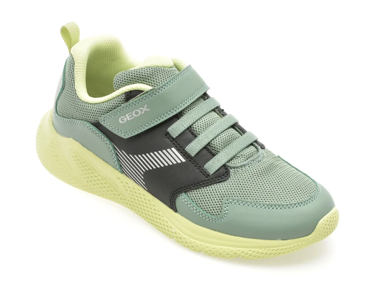 Pantofi Sport Geox Verzi, J55GBA, Din Material Textil