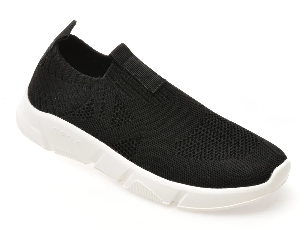 Pantofi Sport Geox Negri, J02DMA, Din Material Textil