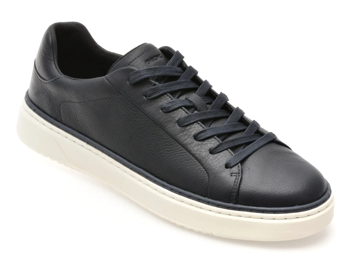 Pantofi Sport Geox Bleumarin, U46HPA, Din Piele Naturala