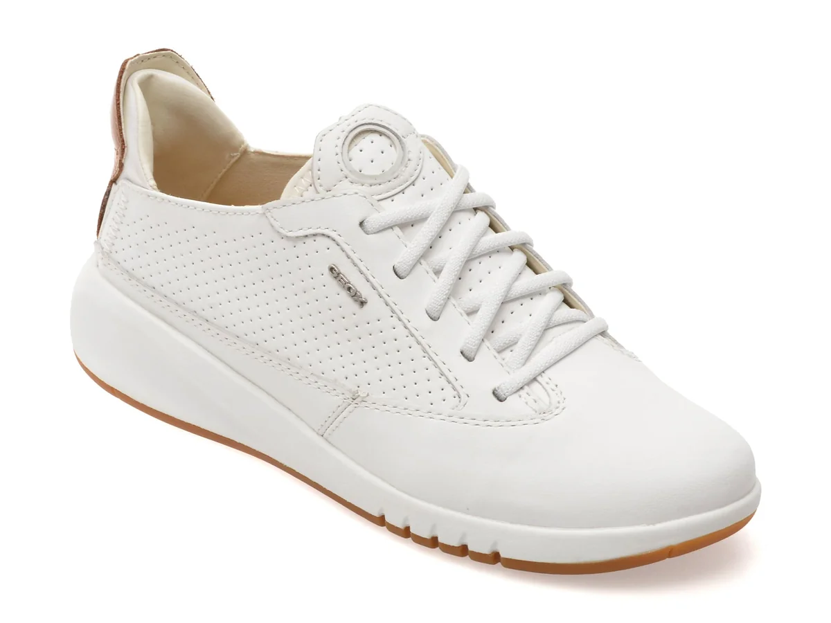 Pantofi Sport Geox Albi, D02HNA, Din Piele Naturala
