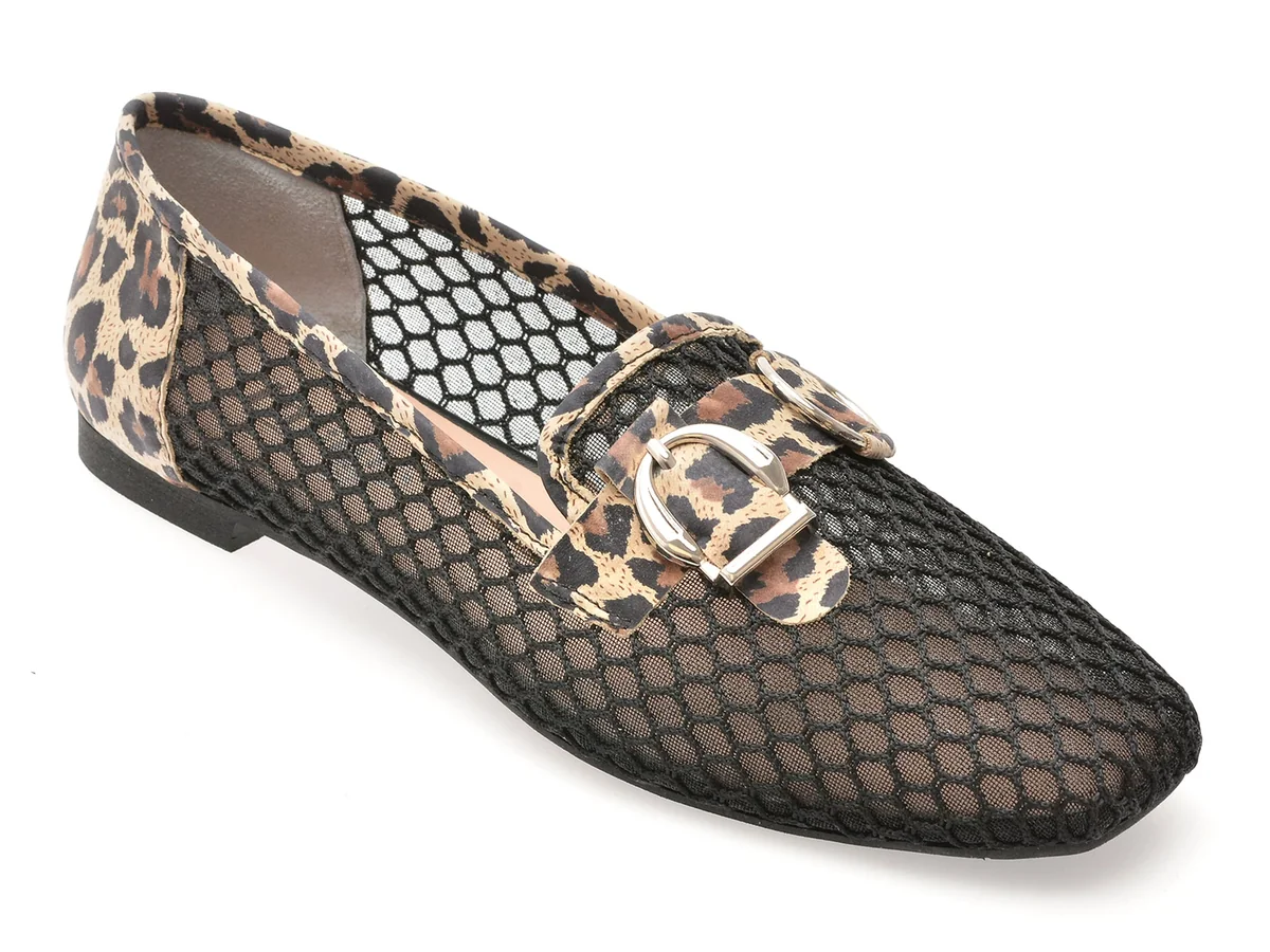 Pantofi Image Negri, 4411649, Din Material Textil