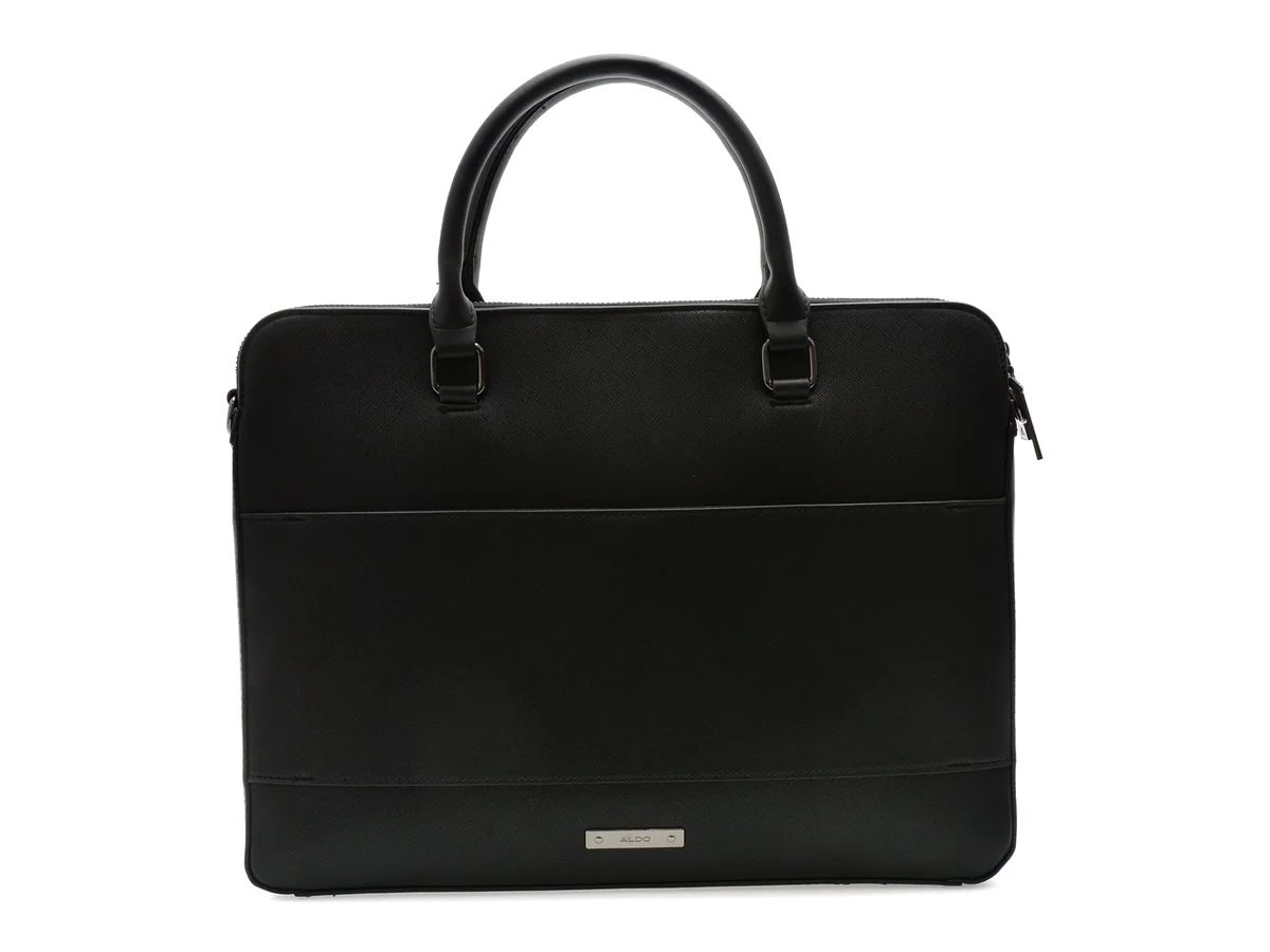 Geanta Aldo Neagra, PRYSIEN 008, Din Piele Ecologica