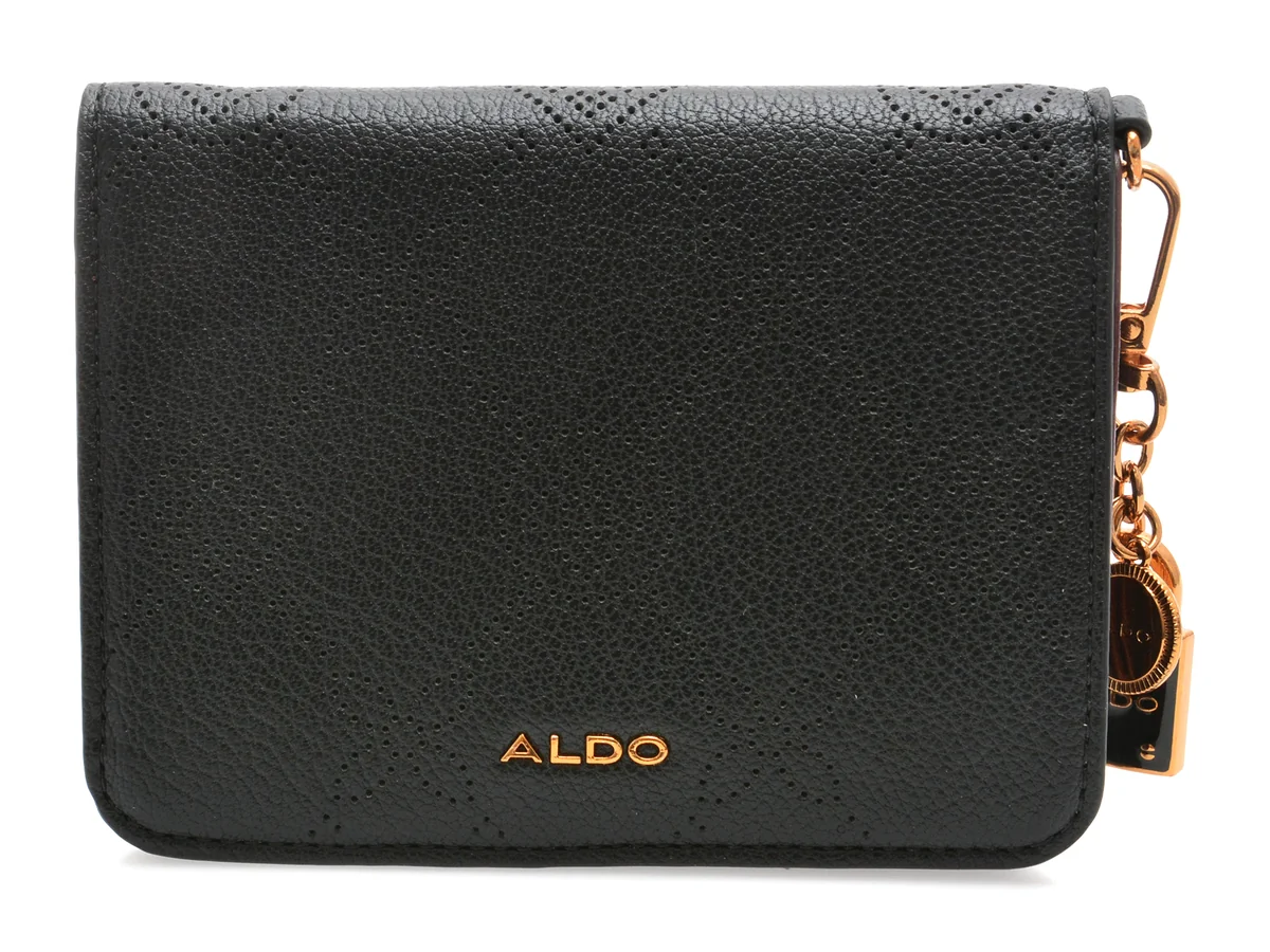 Portofel Aldo Negru, MUNYA 001, Din Piele Ecologica