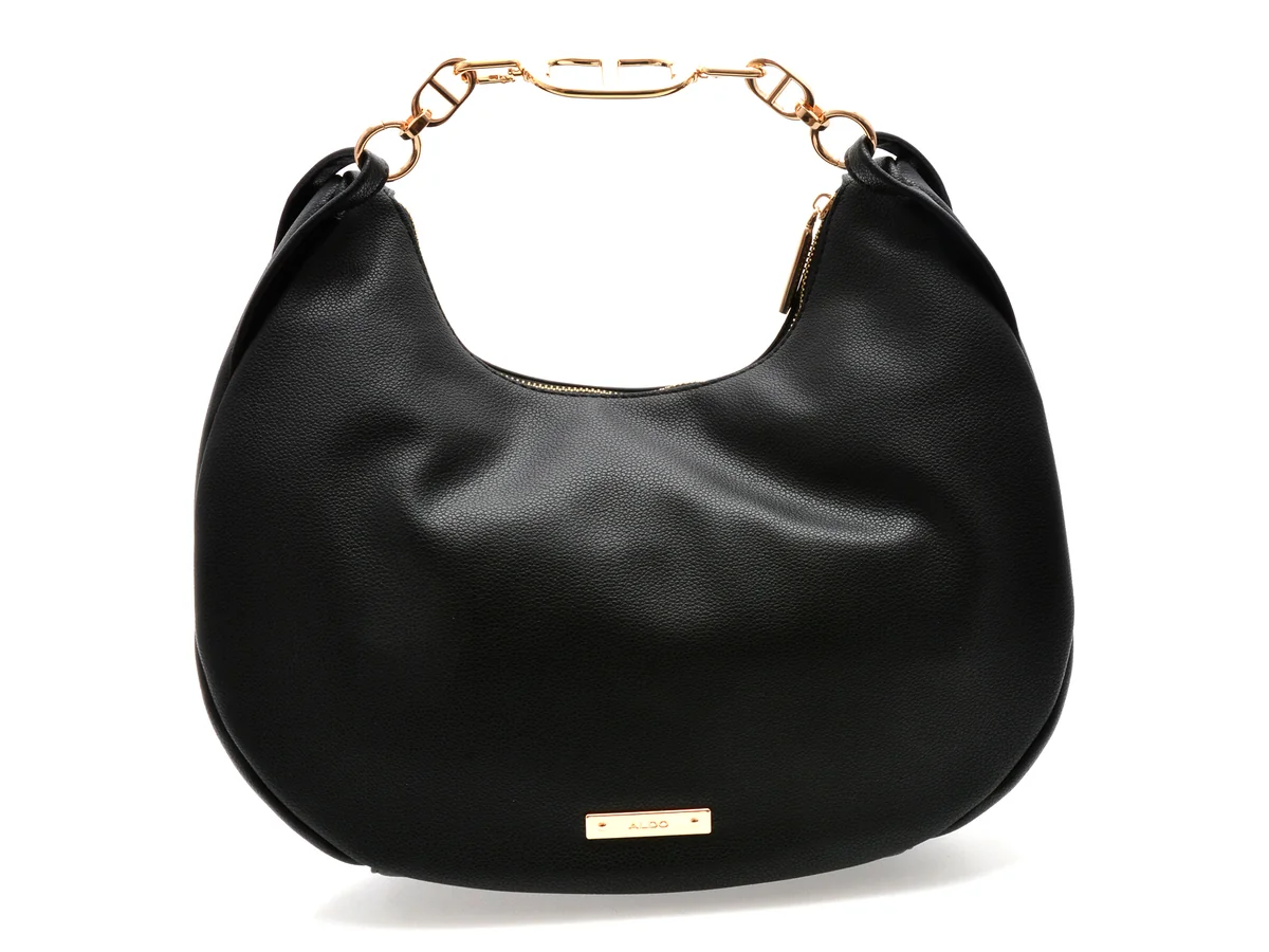 Geanta Aldo Neagra, GWIAMAR 001, Din Piele Ecologica