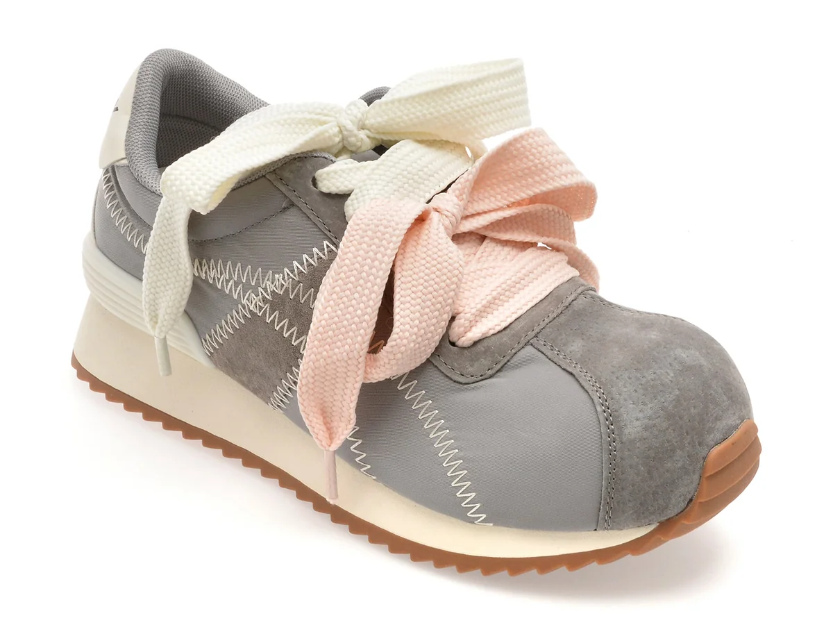 Pantofi Sport GRYXX Gri, 1091, Din Material Textil