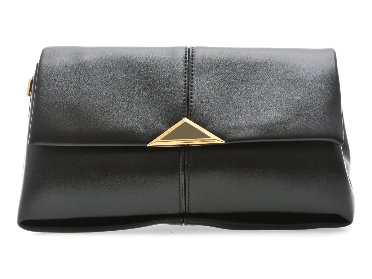 Poseta Aldo Neagra, Sadie Bag 006, Din Piele Ecologica