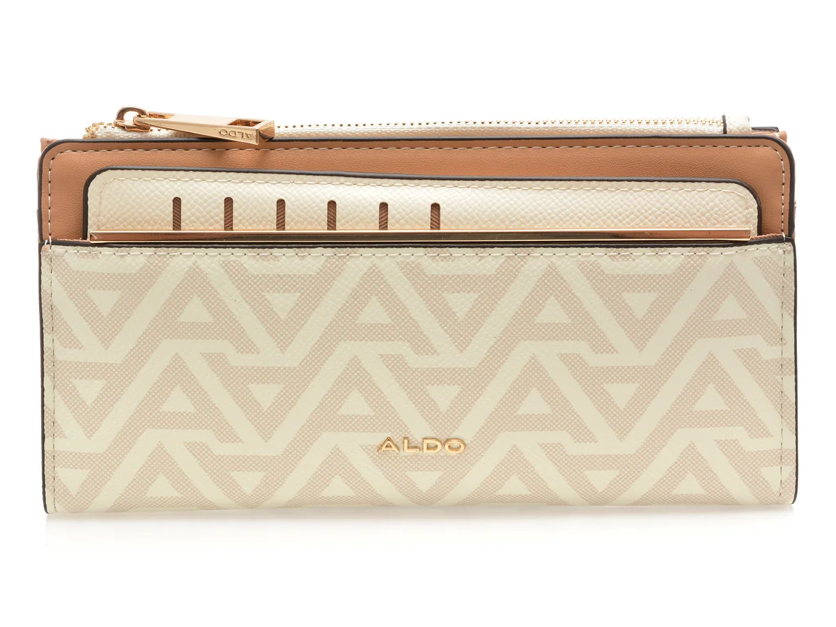 Portofel Aldo Alb, Ocoissa 121, Din Piele Ecologica