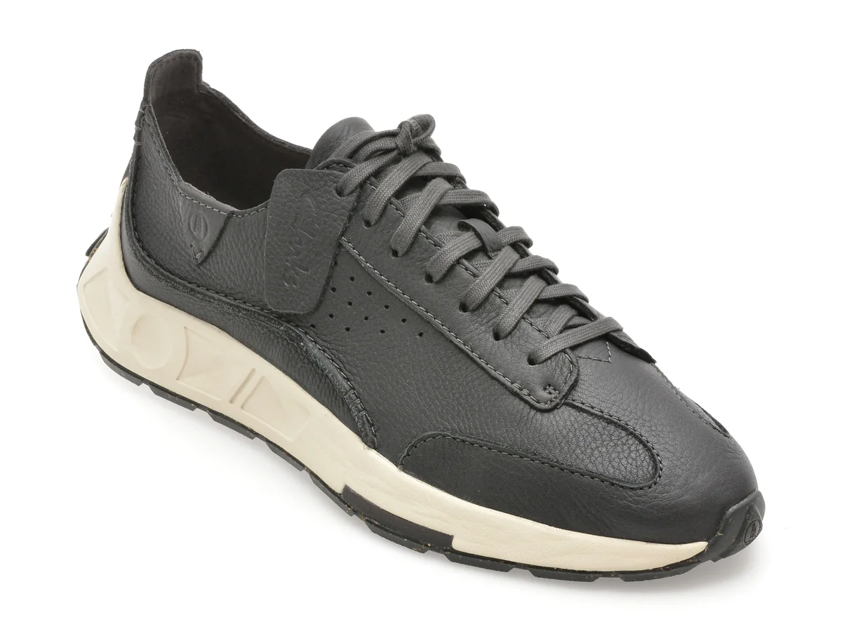 Pantofi Sport Clarks Gri Craft Speed Din Piele Naturala
