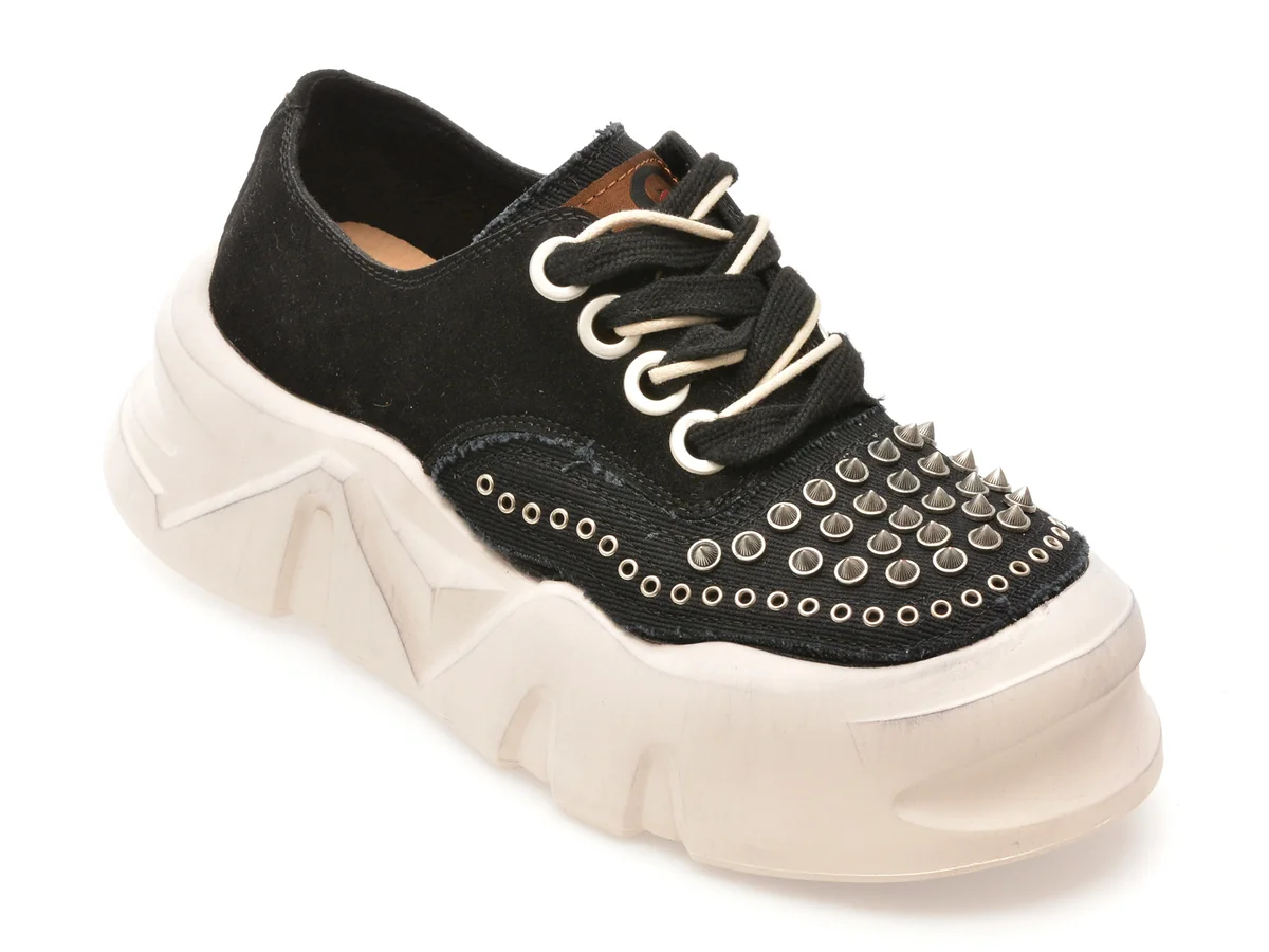 Pantofi Sport Gryxx Negri 240006 Din Material Textil