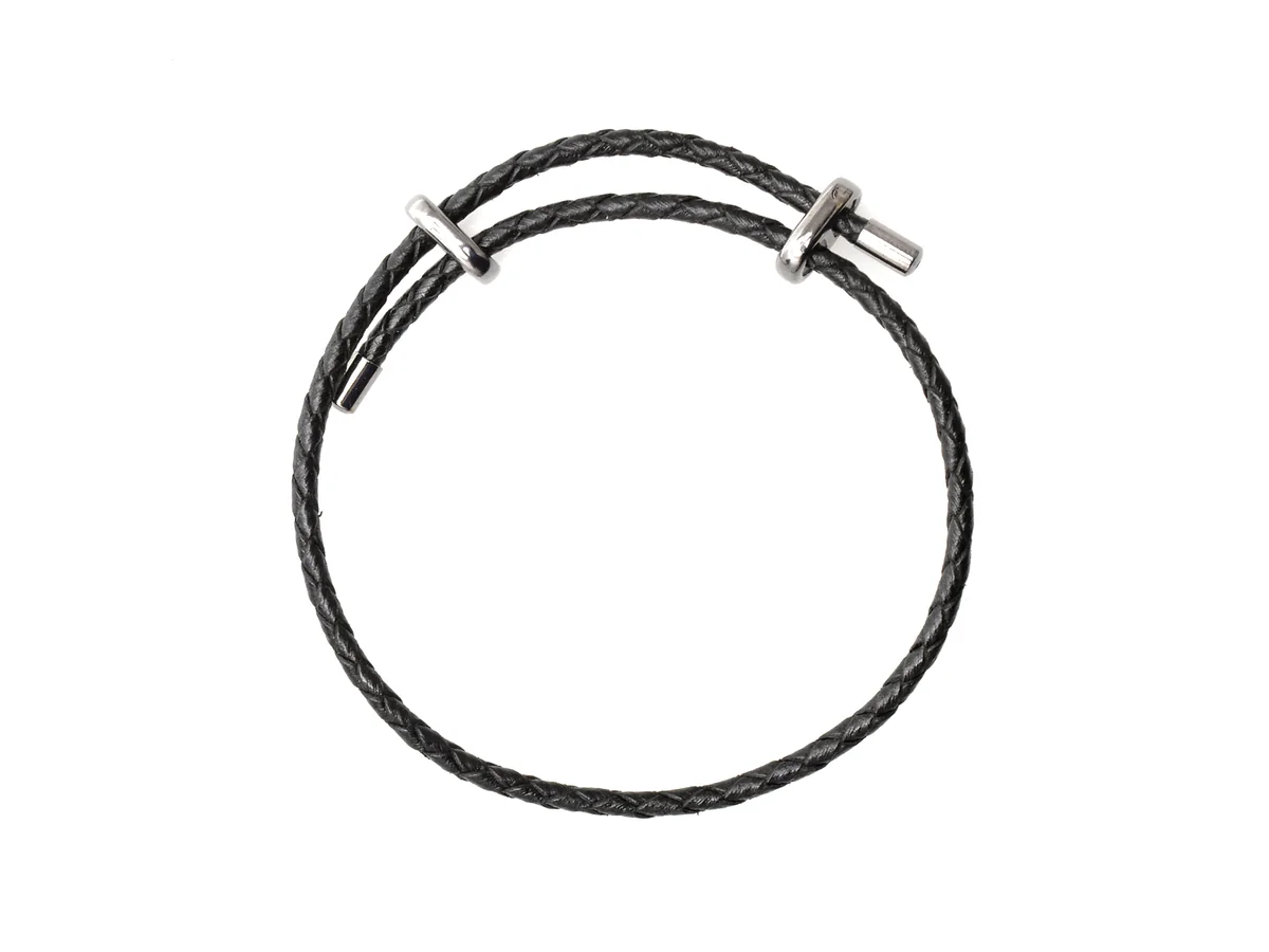 Bratara Aldo Neagra, ILLAROO 001, Din Piele Ecologica