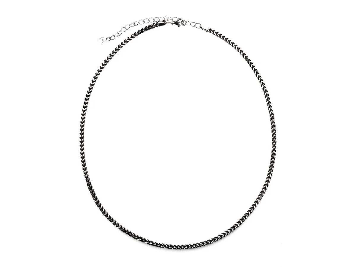 Colier Aldo Argintiu, KAIYAR 020, Din Metal