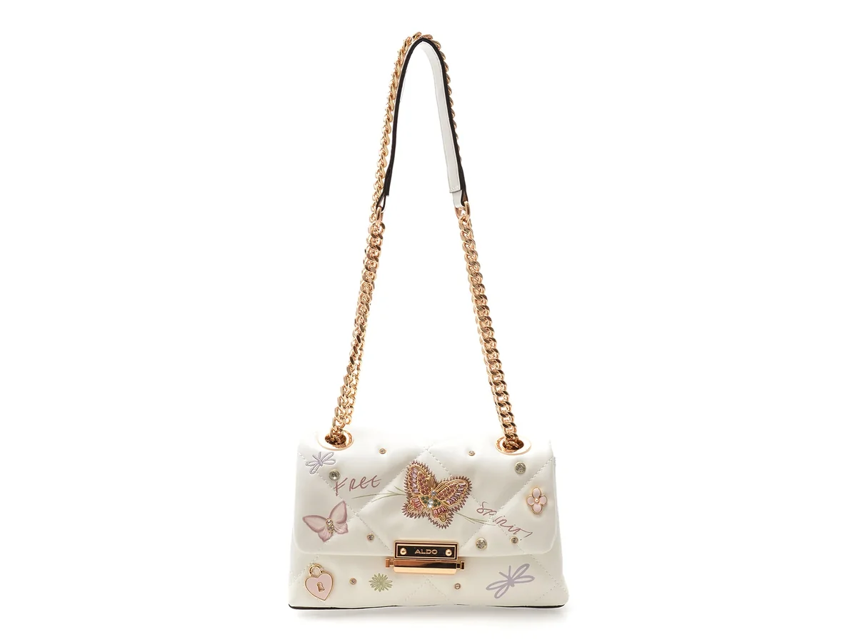 Geanta Aldo Alb, GwiriCarry 112, Din Piele Ecologică