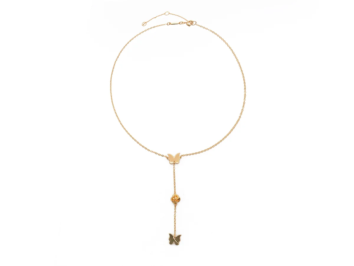 Colier Aldo Auriu, Petalle 710, Din Metal