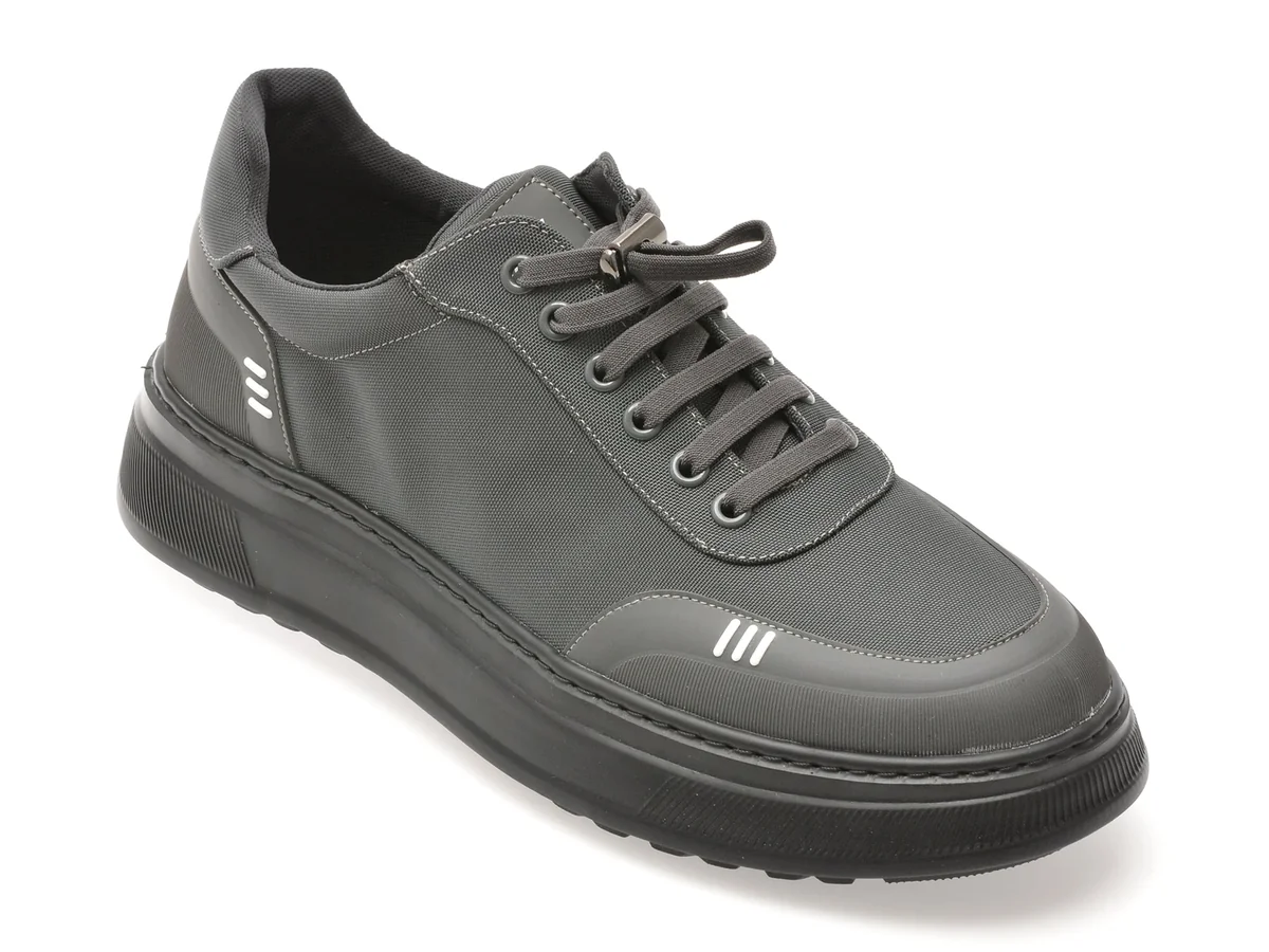 Pantofi Sport Gryxx Negri, 70030, Din Material Textil