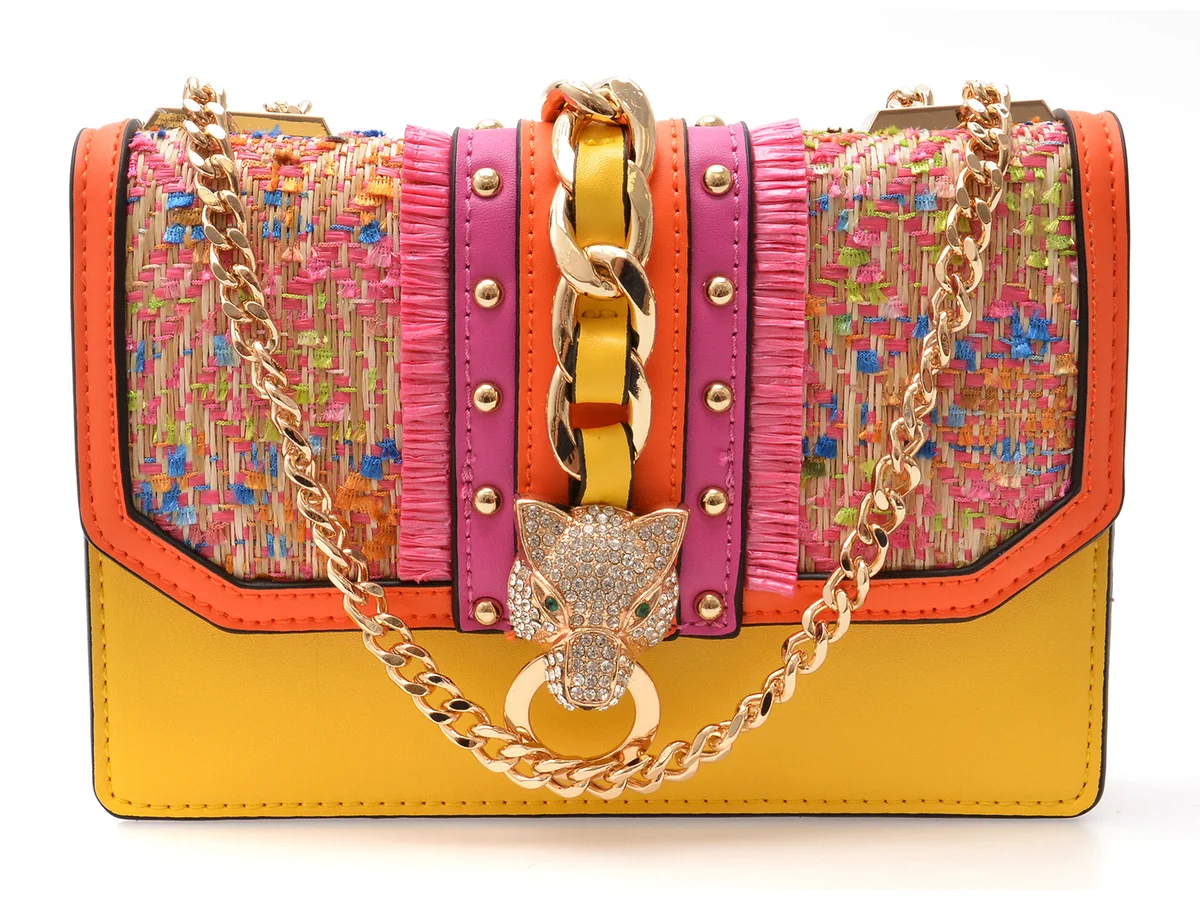 Geanta Aldo Multicolor, RHEANASTRAW 950, Din Piele Ecologică