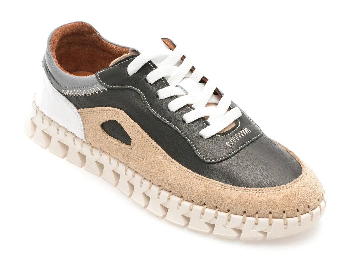 Pantofi Sport Gryxx Negri, 1391993, Din Piele Naturală