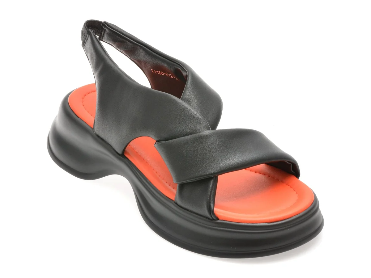 Sandale Gryxx Negre 1150G12 Din Piele Naturala