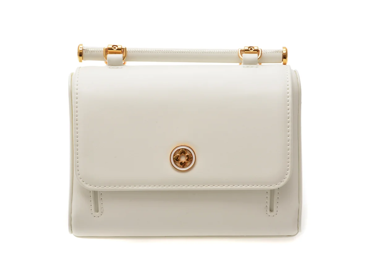 Geanta Aldo Alb, Cocktailchic 100, Din Piele Ecologica