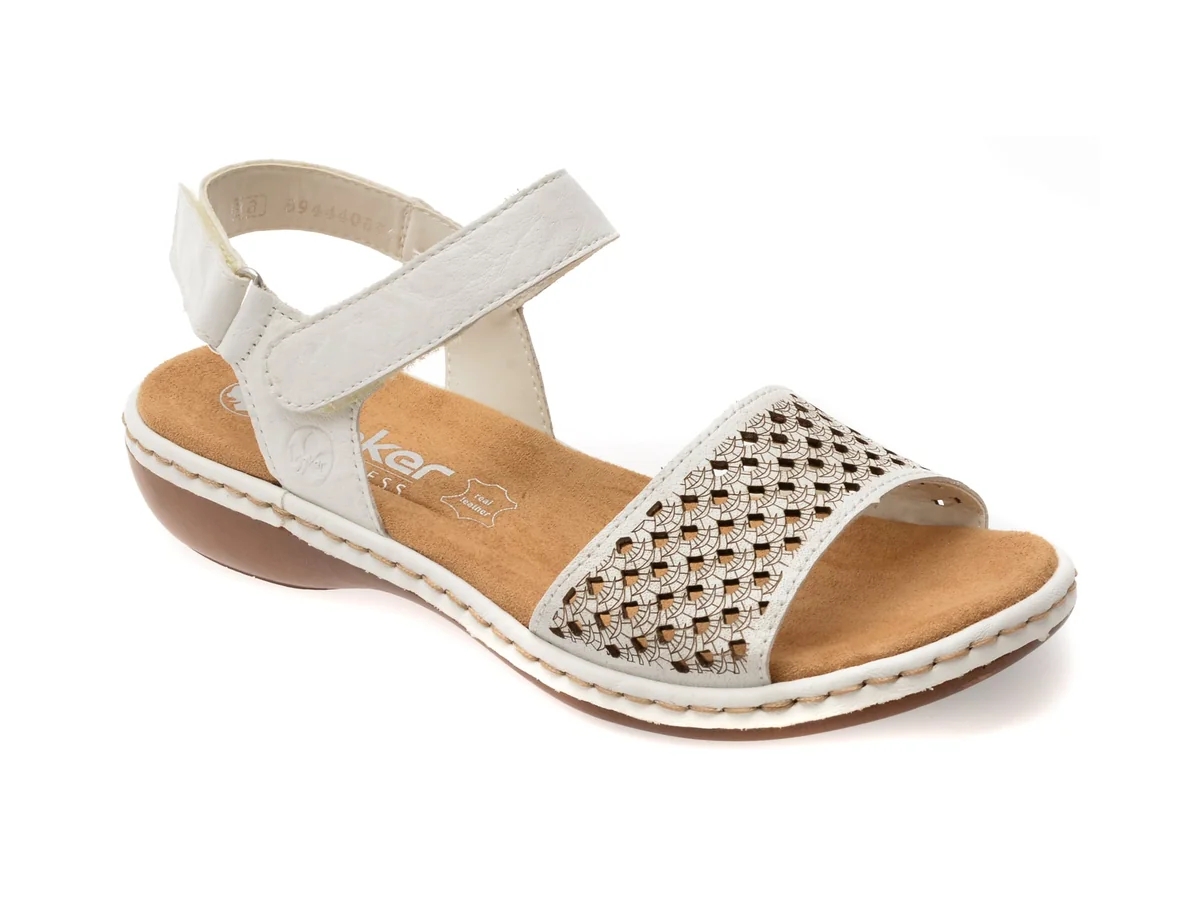 Sandale Rieker Albe, 65967, Din Piele Naturala