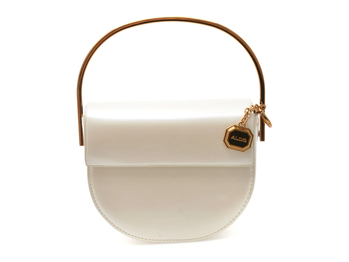 Geanta Aldo Alb, Delightful 100, Din Piele Ecologica