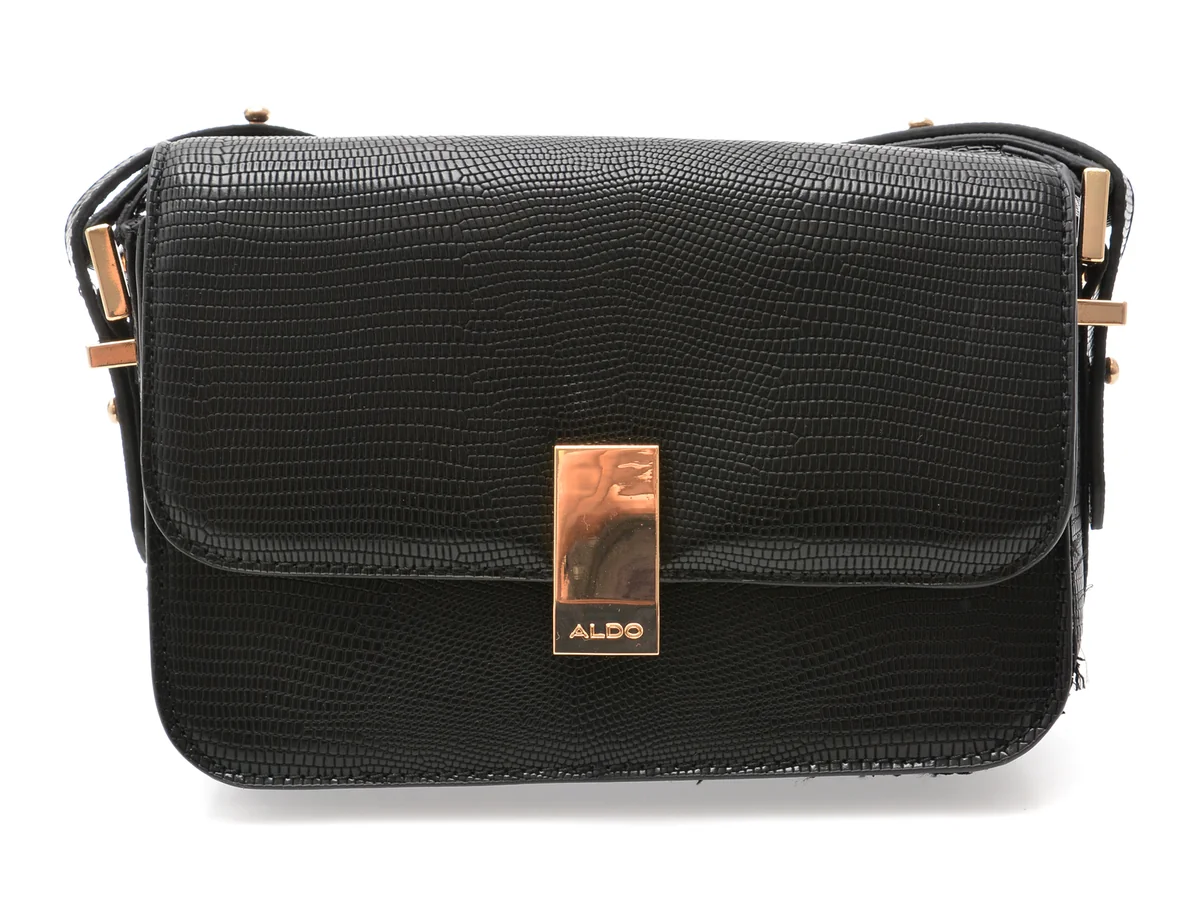 Geanta Aldo Neagră, Eteini 001, Din Piele Ecologică