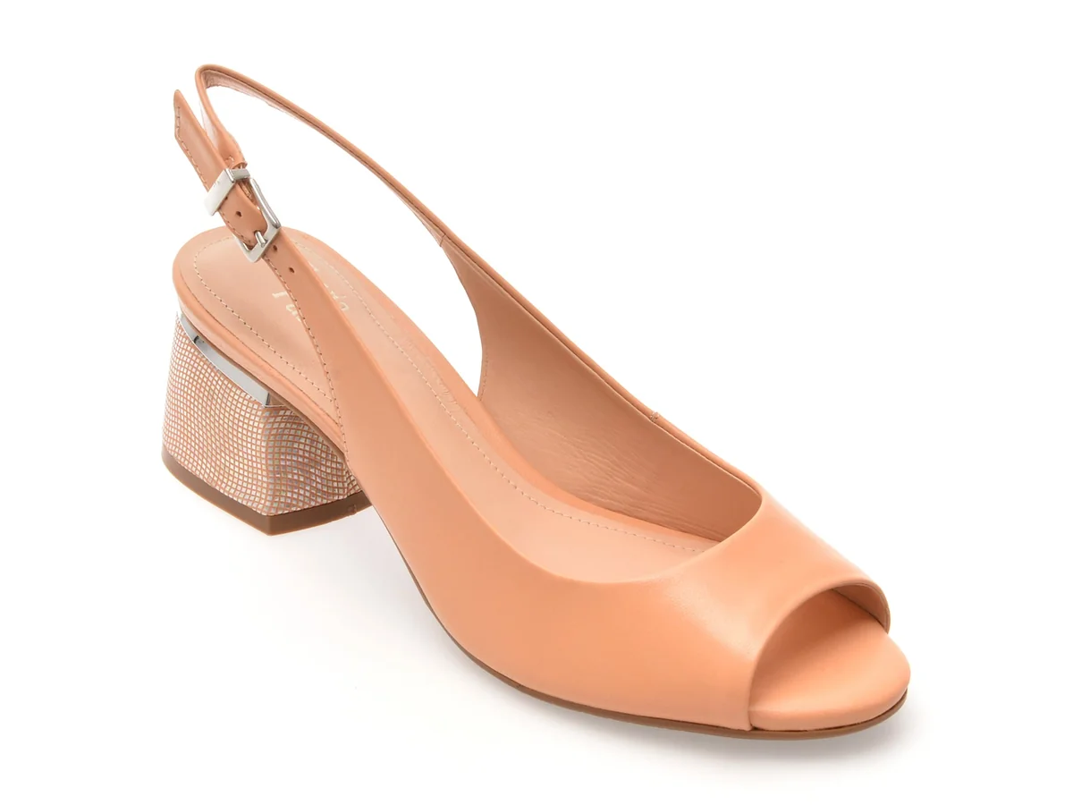 Sandale Flavia Passini Bej, 7059626, Din Piele Naturala