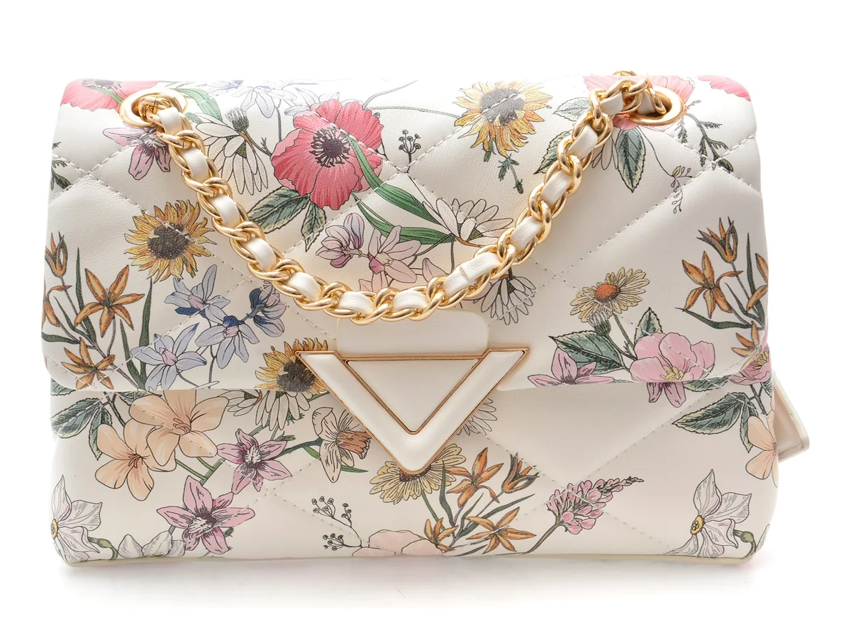 Geanta Aldo Albă, Lunaria 540, Din Piele Ecologică