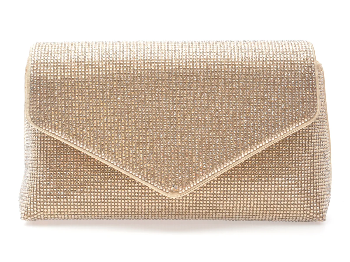 Geanta Aldo Aurie Blingită 716 Din Material Textil