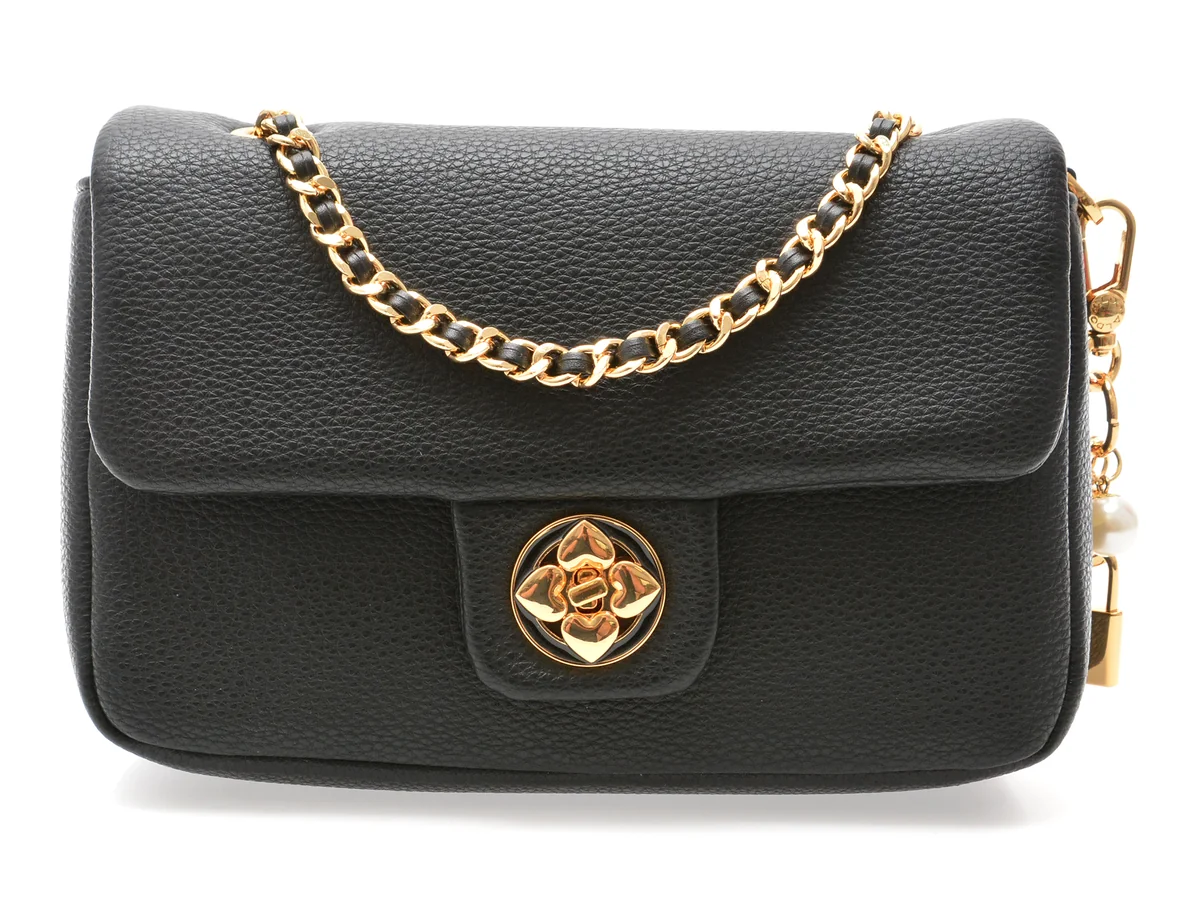 Geanta Aldo Neagra, Nellyne 001, Din Piele Ecologica