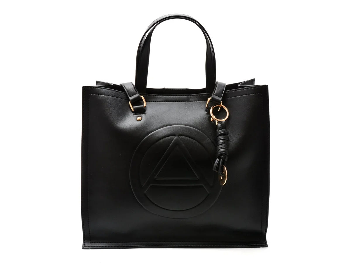Geanta Aldo Neagra, CUSTANCE 001, Din Piele Ecologica