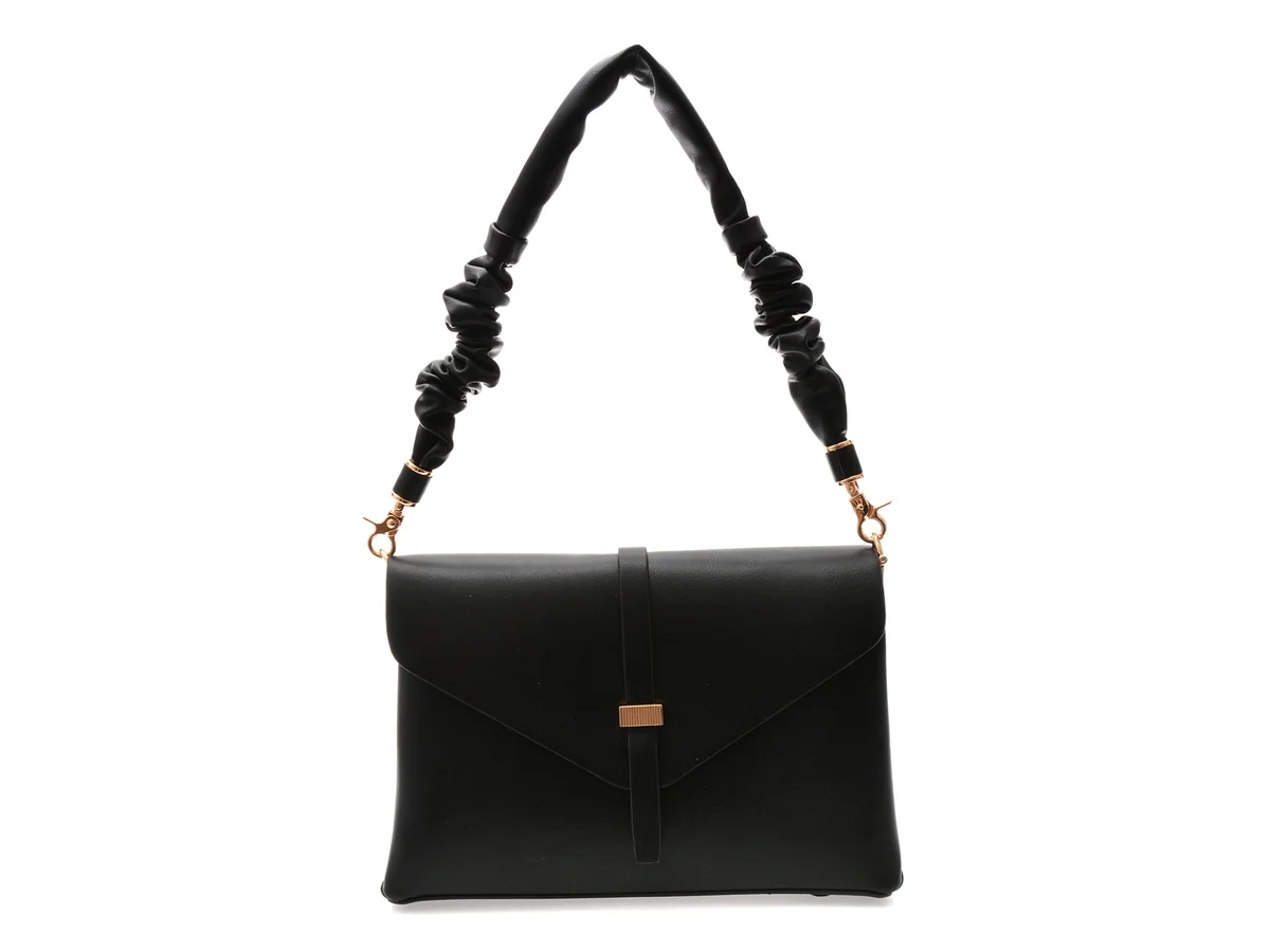 Geanta Epica Neagră, 3551, Din Piele Ecologică