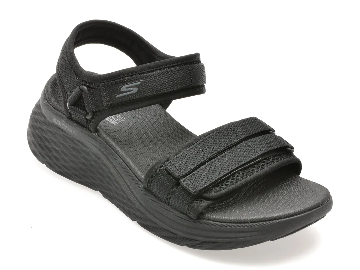 Sandale Skechers Negre Max Cushioning Elite 2.0 Din Material Textil