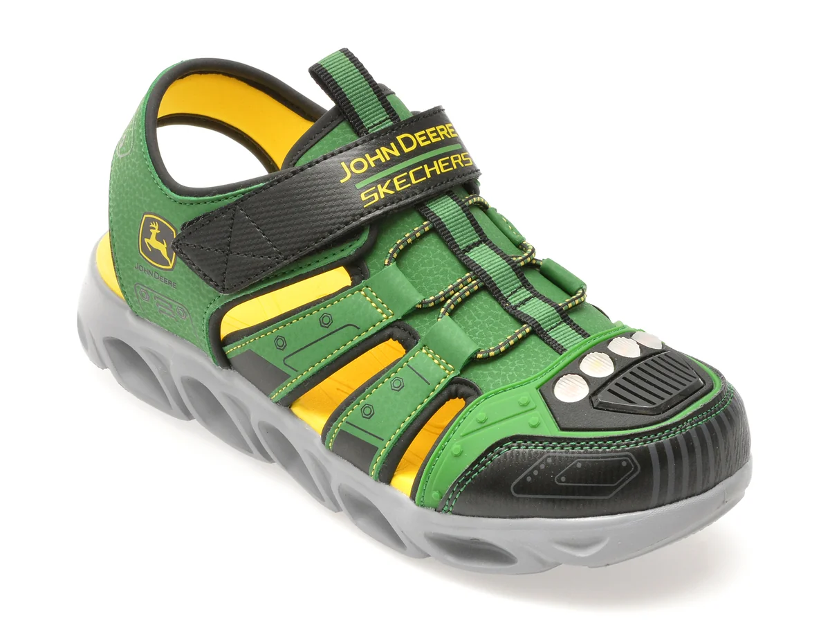 Pantofi Sport Skechers Verzi Hypno-Splash Din Piele Ecologică