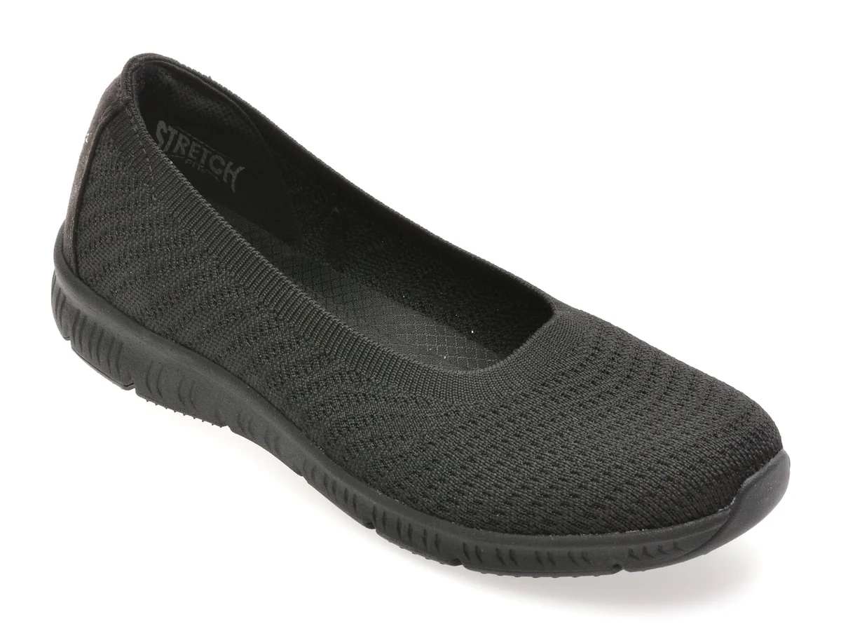 Balerini Skechers Negri, Be-Cool, Din Material Textil
