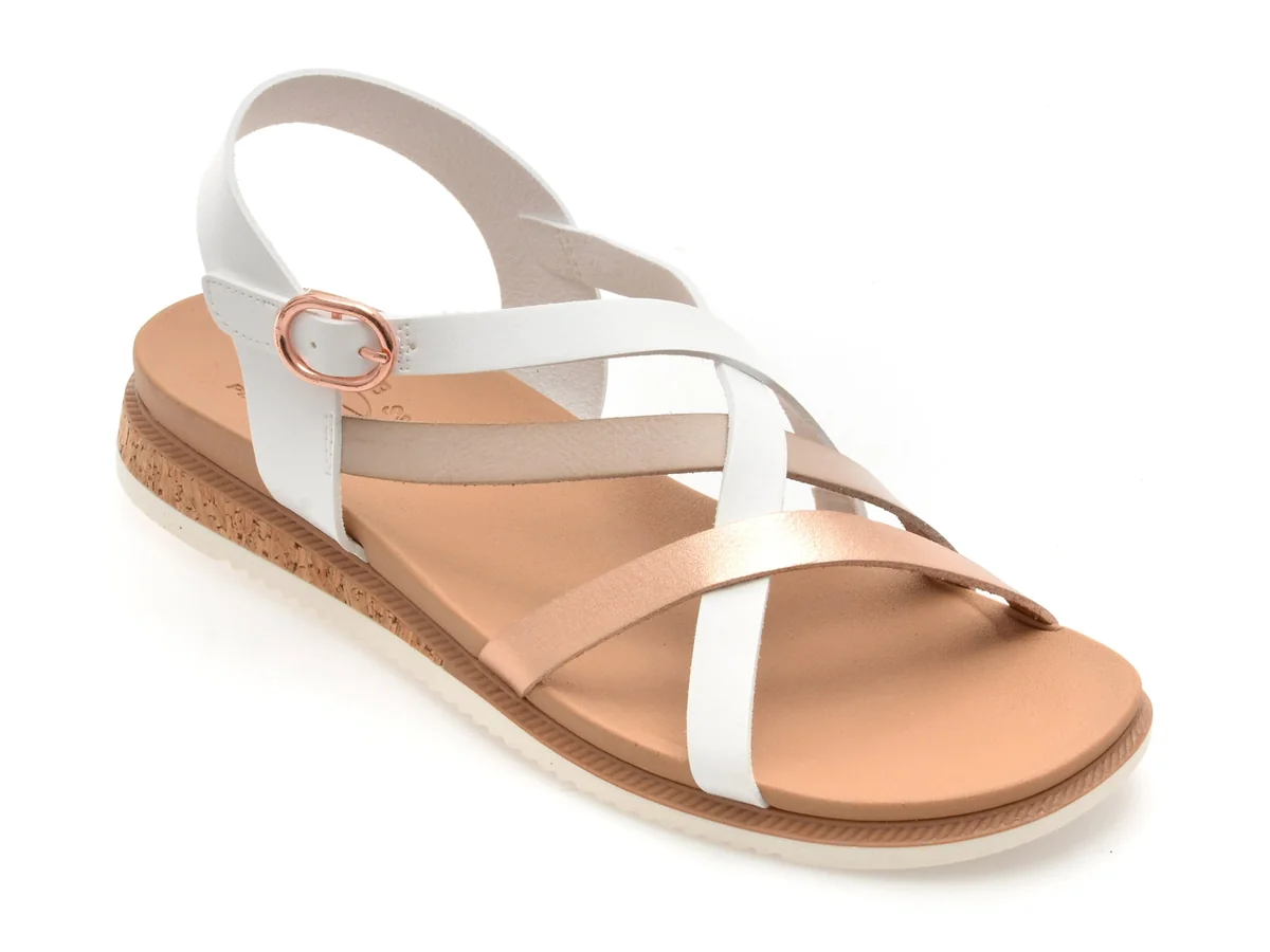 Sandale Skechers Albe, Desert Kiss Low, Din Piele Ecologică