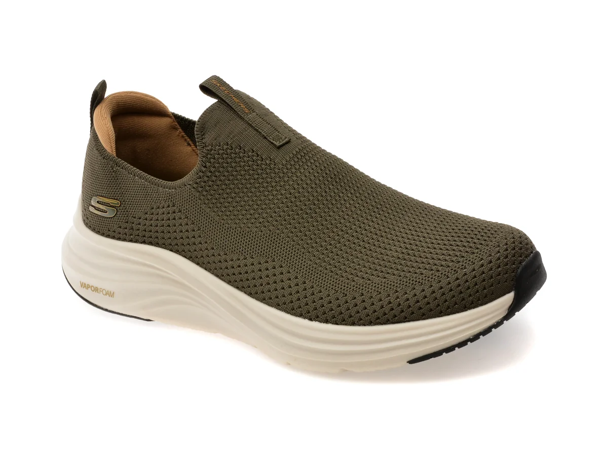 Pantofi Sport Skechers Kaki, Vapor Foam, Din Material Textil